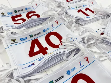 Dorsales temporales para carreras sin complicaciones